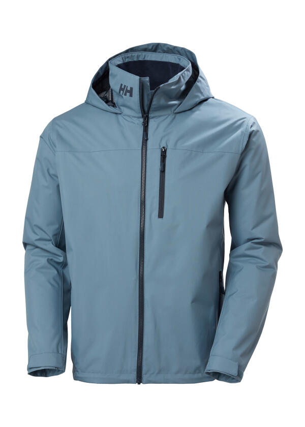 Купить HELLY HANSEN 34442_601-XL Мужская парусная куртка среднего слоя с капюшоном CREW 2.0 / стираный темно-синий / Размер одежды: XL 7ft.ru в интернет магазине Семь Футов