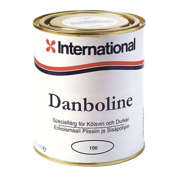 Краска для защиты красная International Danboline 750 мл