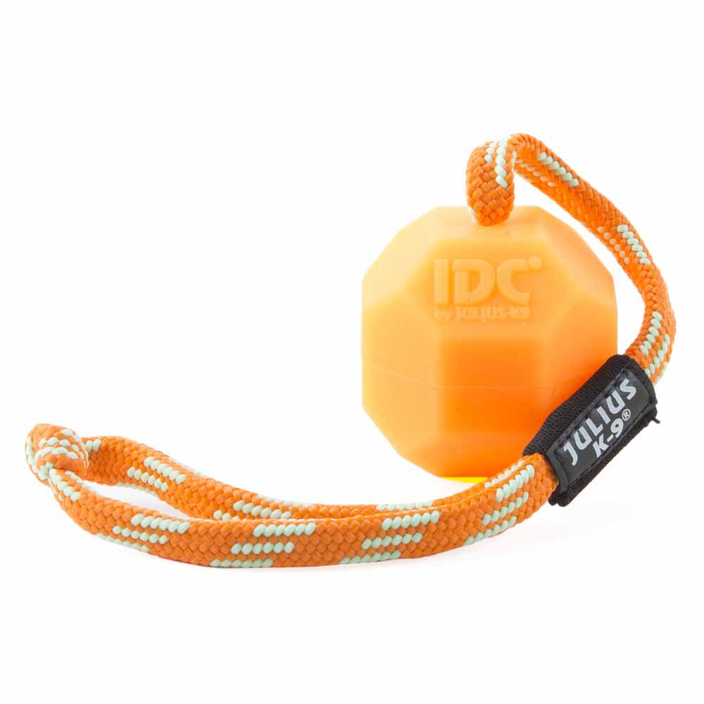 Julius k-9 242-BLL-60-ORW Мяч с флюоровой веревкой Оранжевый Orange 60 mm