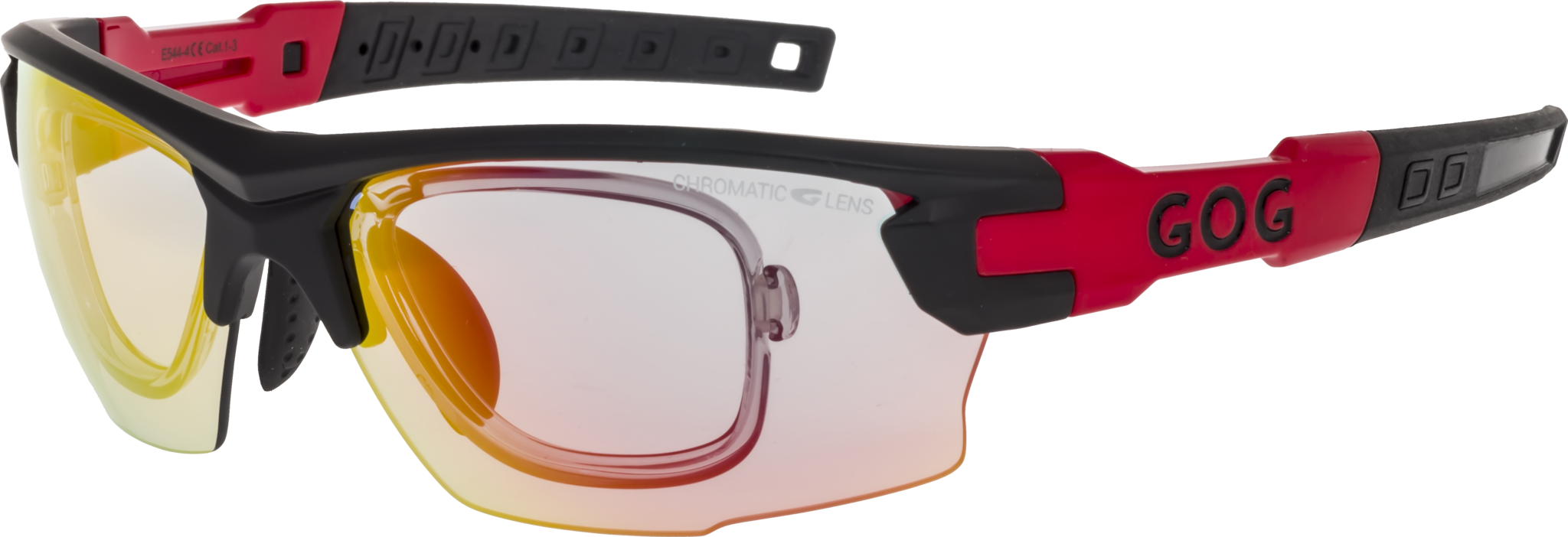 Купить Спортивные очки GOG Steno C / Matt Black-Red / Photochromic Red Lens, e544-4r 7ft.ru в интернет магазине Семь Футов