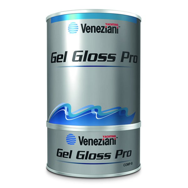 Veneziani 6464171 Gel Gloss Pro 750ml Картина Бесцветный White