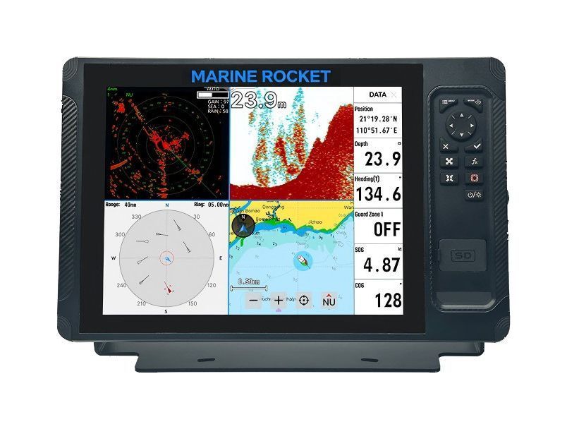 Купить Картплоттер морской KA8X (сенсорный экран /эхолот/ АИС), Marine Rocket 4620136076180 7ft.ru в интернет магазине Семь Футов