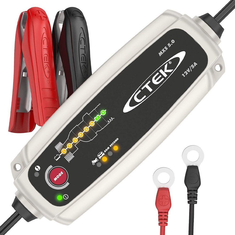 CTEK 56-305 MXS 5.0 зарядное устройство Серебристый 12 V 0.8-5 A 