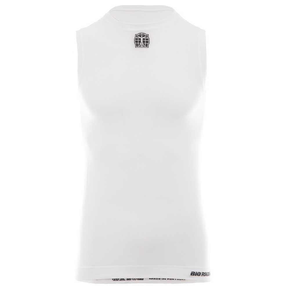 Bioracer CO_BR59811-W-XL-XXL Безрукавная базовая футболка Light Белая White XL-2XL