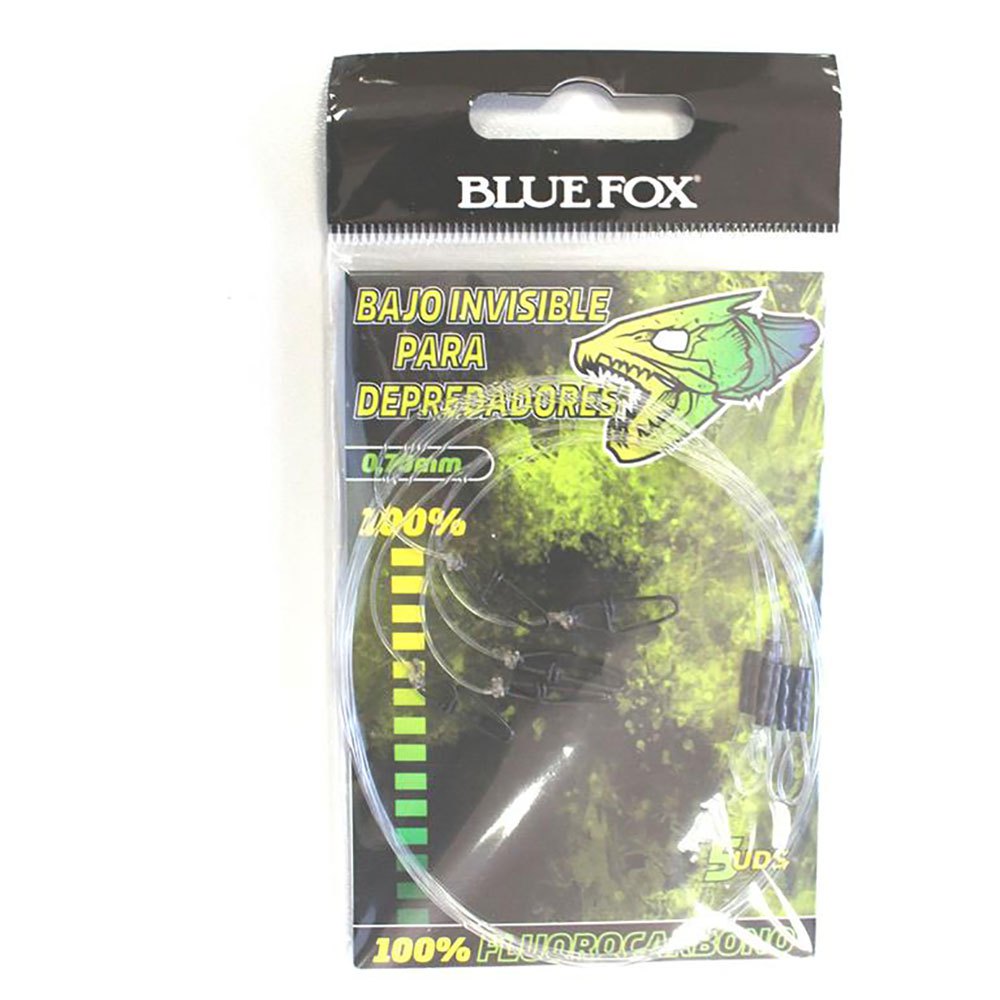 Blue fox 33BFBJDP Inisible Predators Wire Leader линия Зеленый