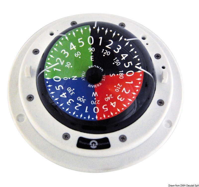 Купить RIVIERA regatta tactic compass 3 white, 25.030.51 7ft.ru в интернет магазине Семь Футов