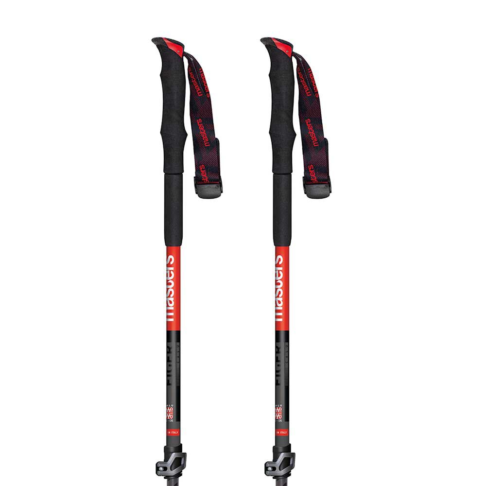 Masters 01S2219 Eiger Calu столбы  Black / Red 135 cm
