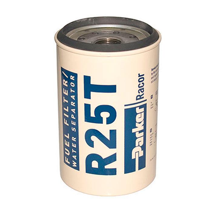 Parker racor 62-R25T Replacement Filter Elemment Spin On 245R Белая Blue 10 Micron 