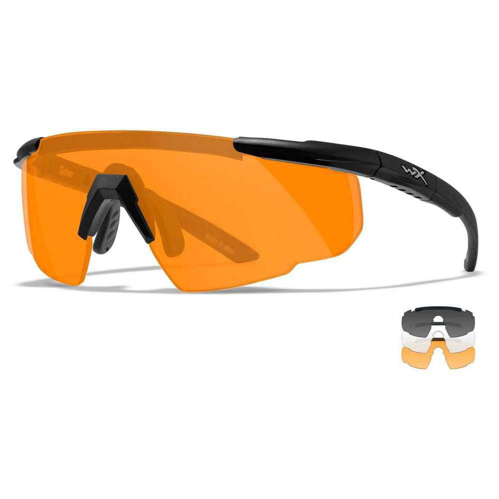 Wiley x 308-UNIT поляризованные солнцезащитные очки Saber Advanced Grey / Clear / Light Rust / Matte Black