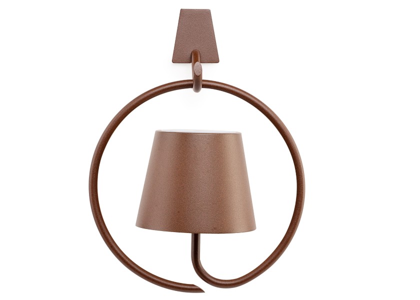 Купить POLDINA Wall Light with Hook / rust-coloured / battery operated 26757-bvs 7ft.ru в интернет магазине Семь Футов