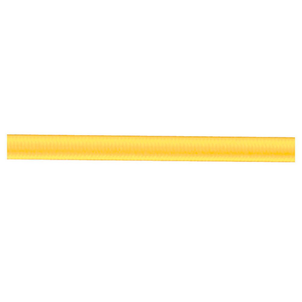 Monteisola 832605 8326 100 m Эластичная плетеная накидка Желтый Yellow 5 mm 