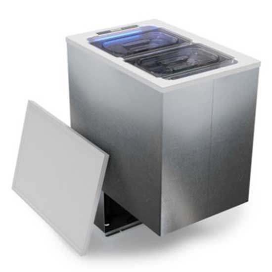 Vitrifrigo NV-470 40L Холодильник-морозильник с верхней загрузкой Бесцветный Silver