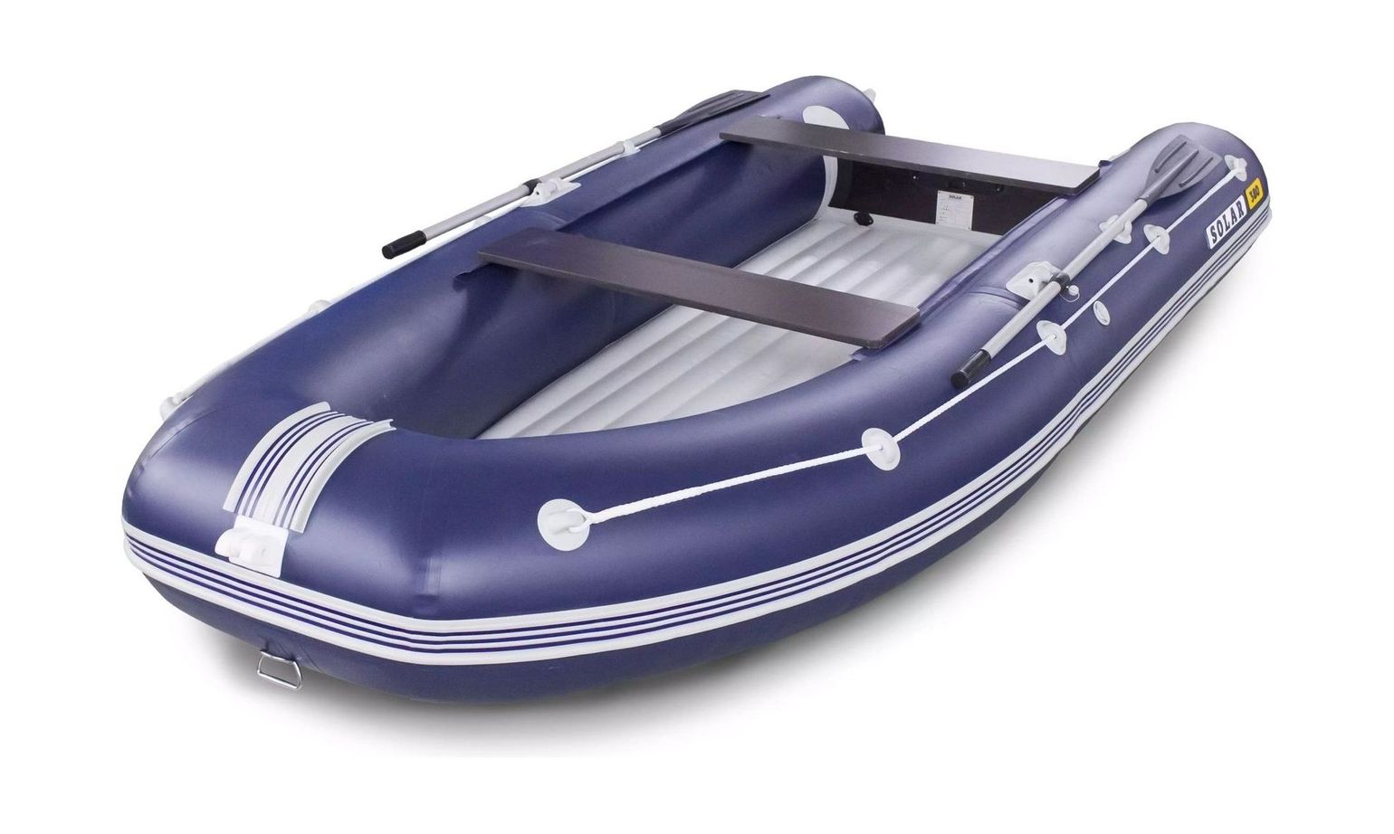 Купить Надувная лодка ПВХ SOLAR-380 К (Оптима), синий SLR380k_opt_blue 7ft.ru в интернет магазине Семь Футов