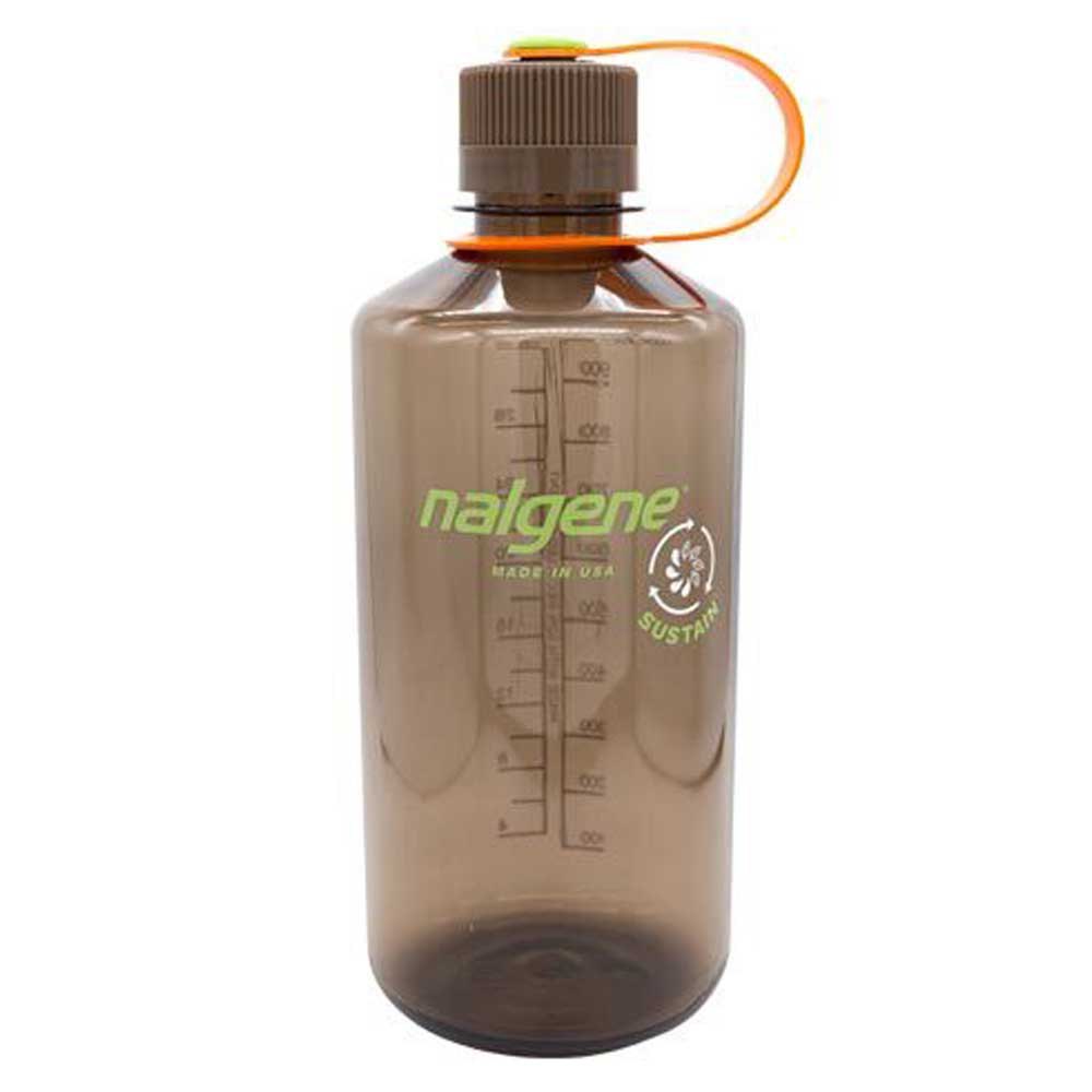 Nalgene NL20200832 Sustain 1L Бутылка с узким горлом Коричневый Brown