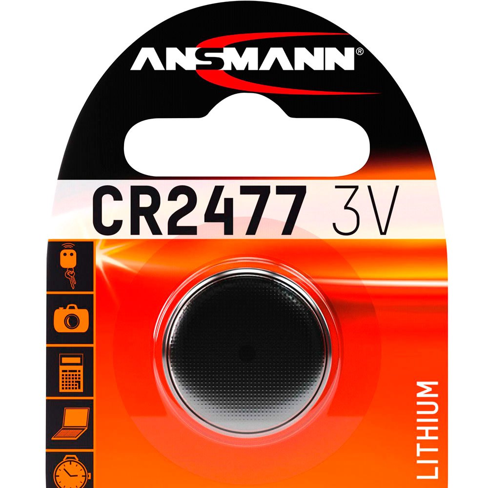 Ansmann 1516-0010 CR 2477 Аккумуляторы Серебристый Silver