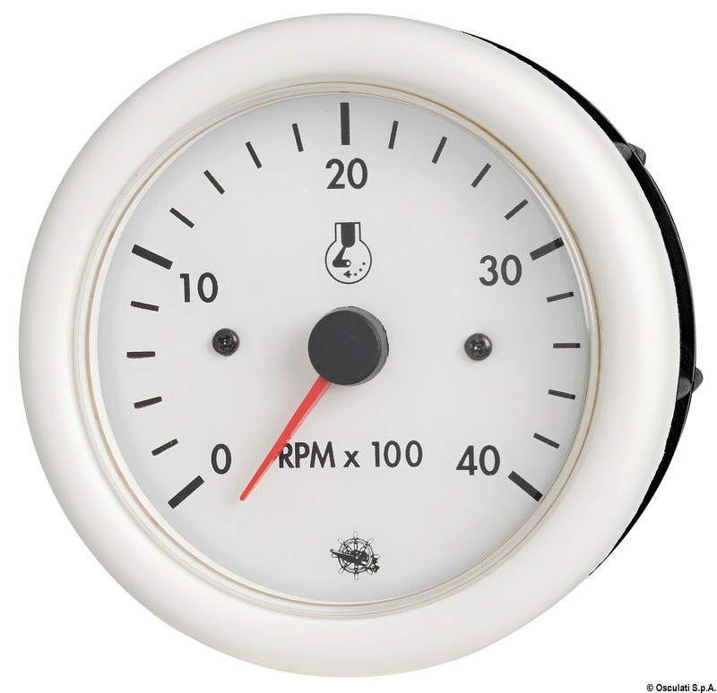 Купить Guardian RPM counter diesel white 12 V, 27.520.01 7ft.ru в интернет магазине Семь Футов