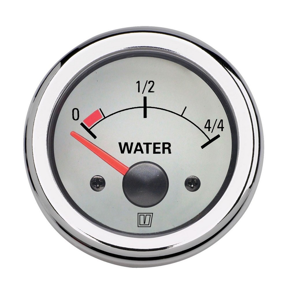 Индикатор уровня воды Vetus WATER24WL 63 мм 24 В белый