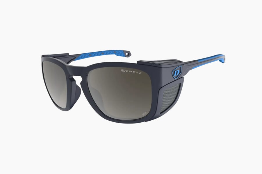 Купить Спортивные очки Demetz Spit-Track / Navy Matt / Blue Matt Brown With Silver Mirror Cat.4, spittrack5554bd55 7ft.ru в интернет магазине Семь Футов