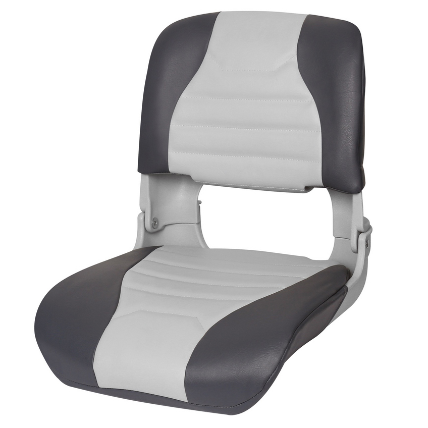 Кресло складное в лодку High Back (Цвет-кресла-NSB Серый/Графит) 75145