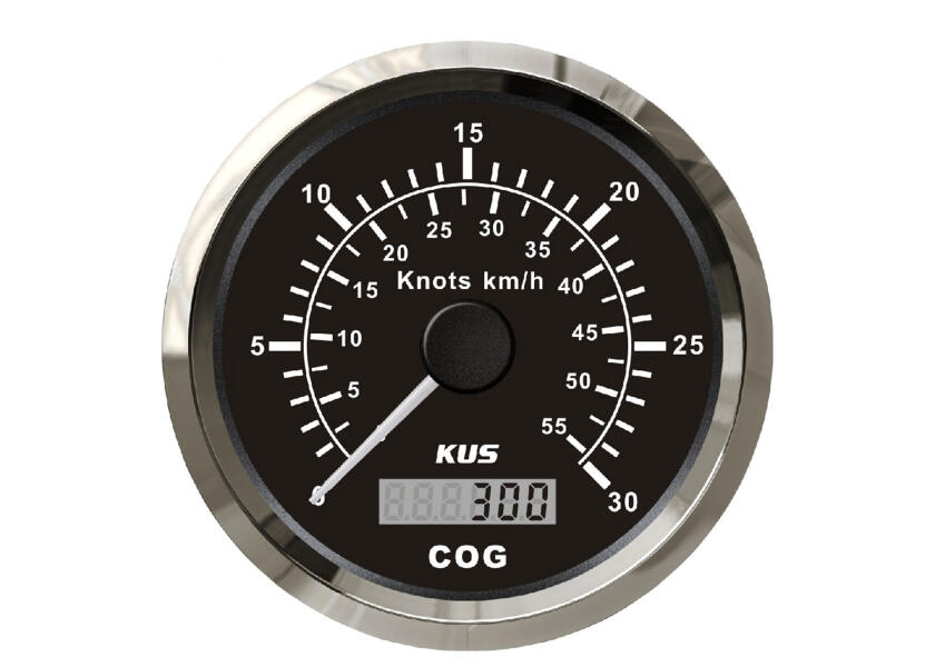 Купить KUS Speedometer with GPS / 0-30 knots / 85 mm / stainless steel 33452-bvs 7ft.ru в интернет магазине Семь Футов