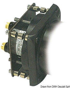 Купить Flange f.hydraulic steering gear Ultraflex square, 45.270.03 7ft.ru в интернет магазине Семь Футов