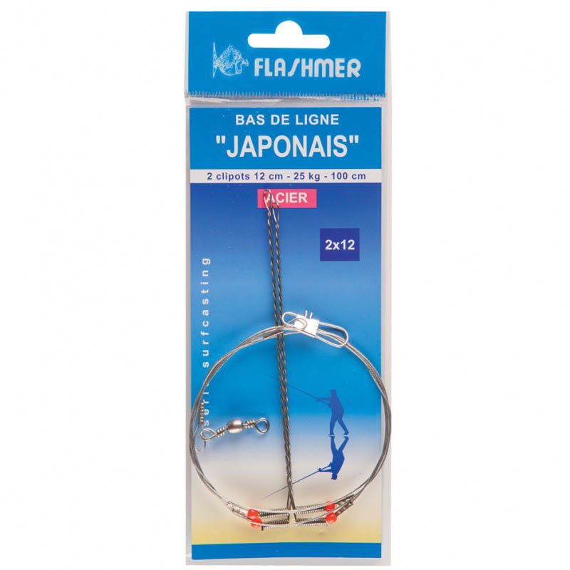 Flashmer BJ415 Japonais Лидер Бесцветный  Grey 4 x 15 cm 