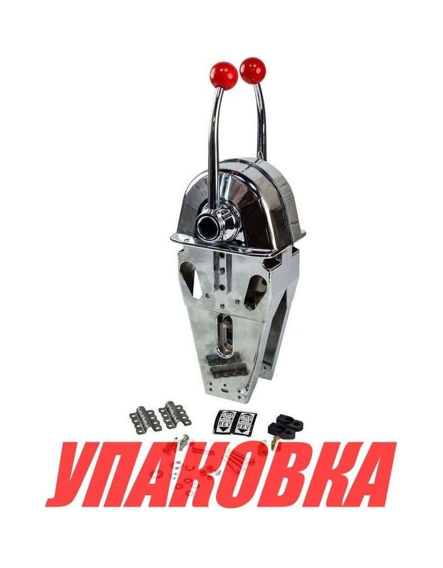 Купить Дистанционное управление двухрычажное с кнопкой, Marine Rocket (упаковка из 6 шт.) MR9D_NS_pkg_6 7ft.ru в интернет магазине Семь Футов