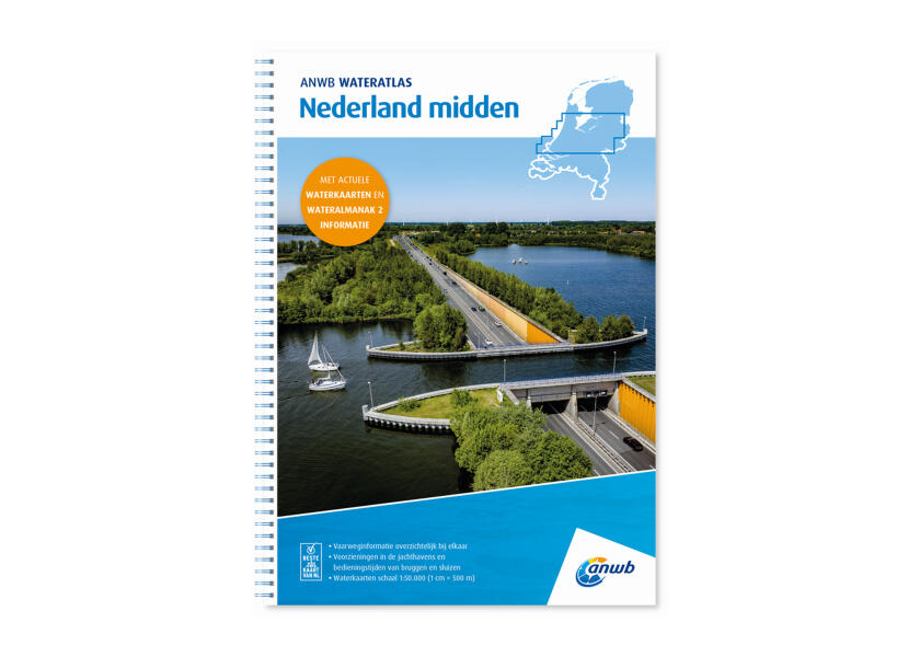 Купить ANWB Wateratlas Netherlands - Mid 32225-bvs 7ft.ru в интернет магазине Семь Футов