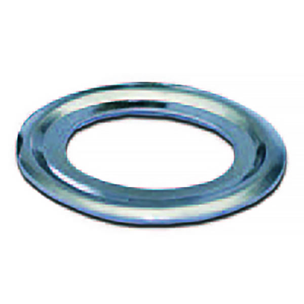 Эллиптическое кольцо 898 для крепления тента Ø32мм из никелированной латуни