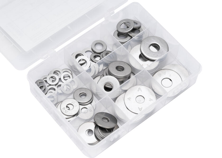 Купить Ассортиментная коробка/шайбы V4A/100 шт/8,4 - 13,0 мм 31520-bvs 7ft.ru в интернет магазине Семь Футов