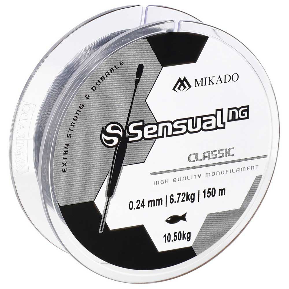 Mikado ZSN500-150-026 Sensual NG Classic Мононить 150 м Серый Transparent 0.260 mm 
