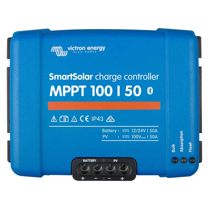 Victron energy NH-357 Smartsolar MPPT 100/50 Контроллер Бесцветный Blue