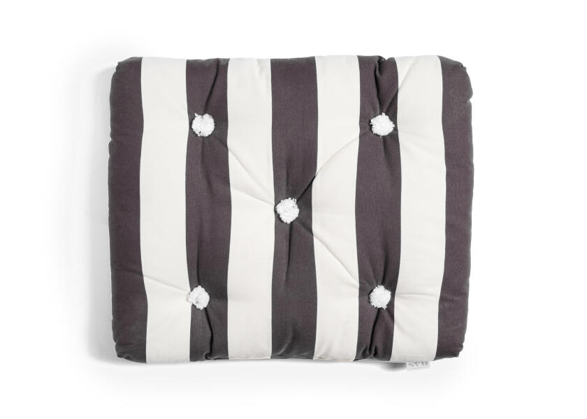 Купить Kapok Single Cushion / anthracite / wide stripes 57354-bvs 7ft.ru в интернет магазине Семь Футов