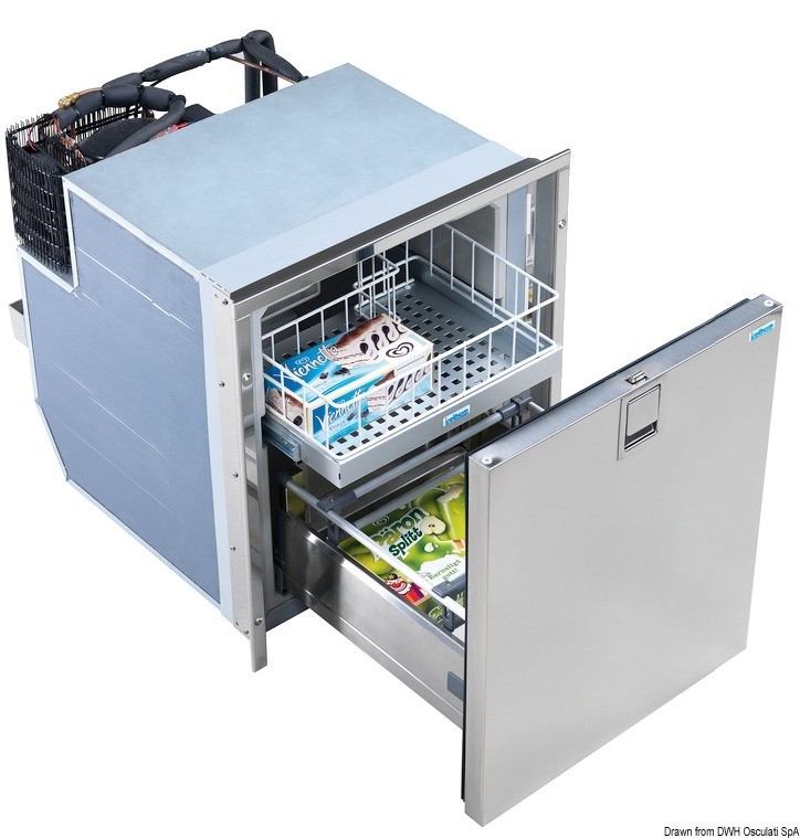 Купить ISOTHERM fridge DR55 inox 12/24 V, 50.826.06 7ft.ru в интернет магазине Семь Футов