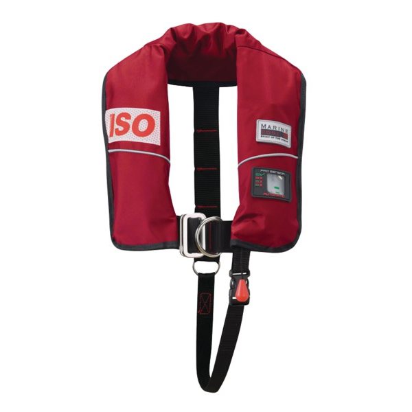 Детский спасательный жилет Marinepool ISO 150N Junior Premium красный для веса менее 40 кг