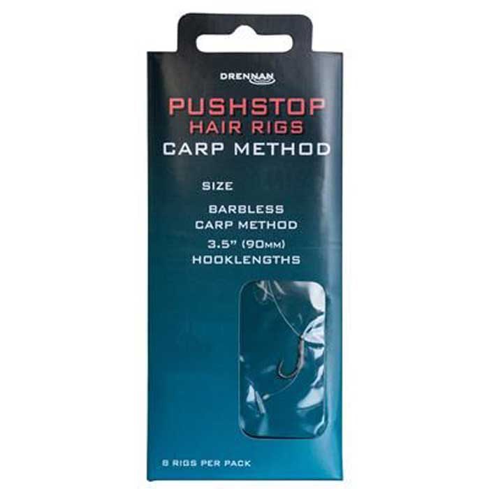Drennan HNQCMT010 Pushstop Hrig Carp Method Связанные Крючки Черный 10