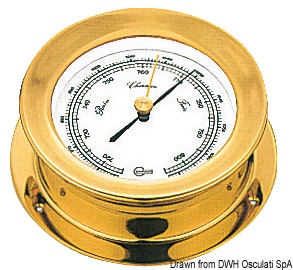 Купить Barometer&quot.Barigo America&quot.gold 28.368.02 7ft.ru в интернет магазине Семь Футов