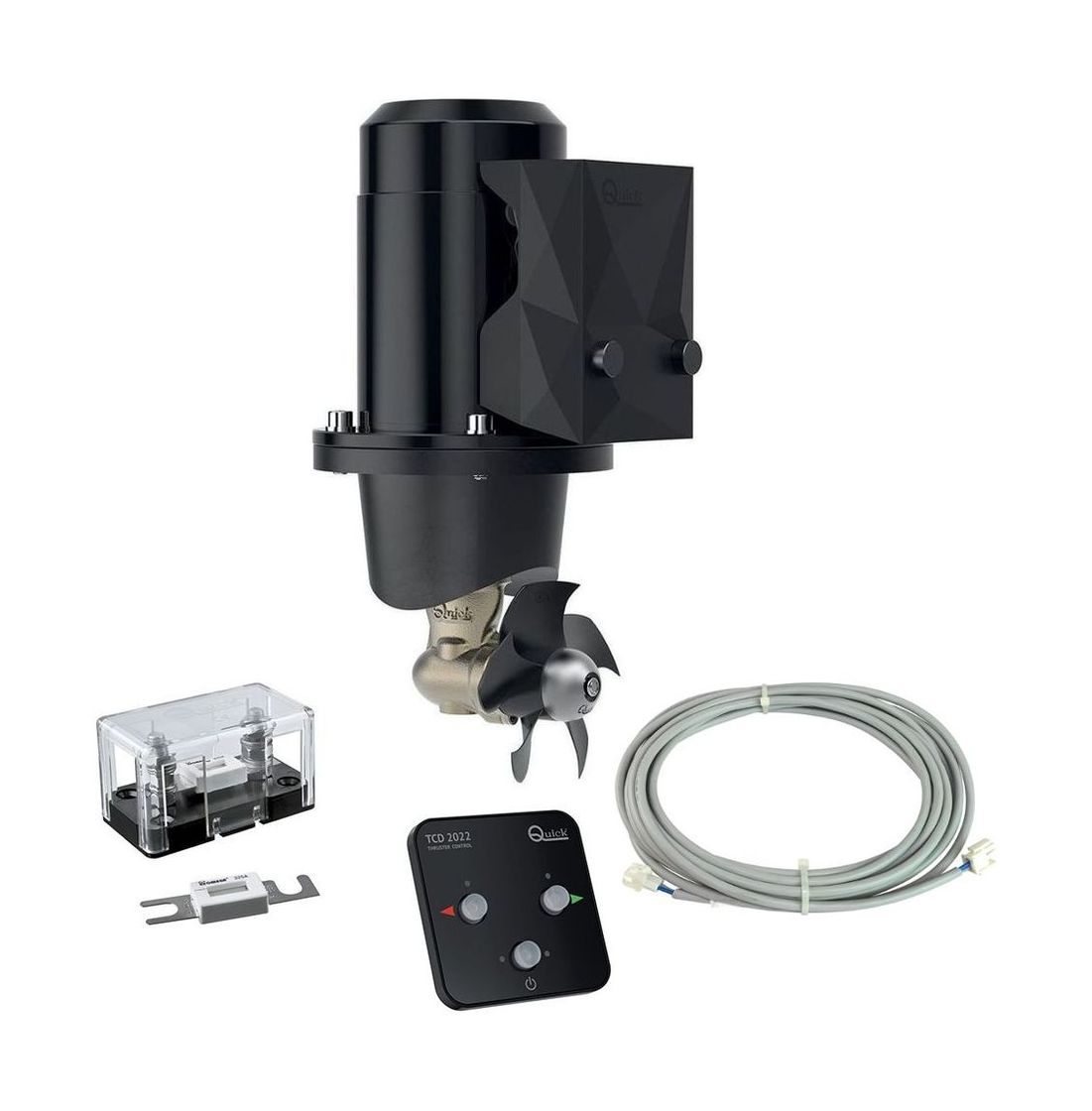 Купить Подруливающее устройство Quick, D110mm, 25KGF, 12 В, (TCD2022 - TCDEX06 - NO TNL) FGBT11025120K03-S 7ft.ru в интернет магазине Семь Футов