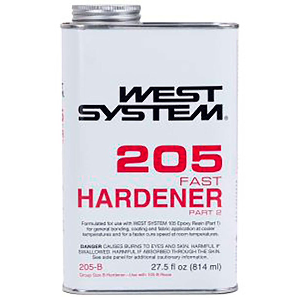 West system 205B 205 Стандартный отвердитель Бесцветный Clear 1 kg 