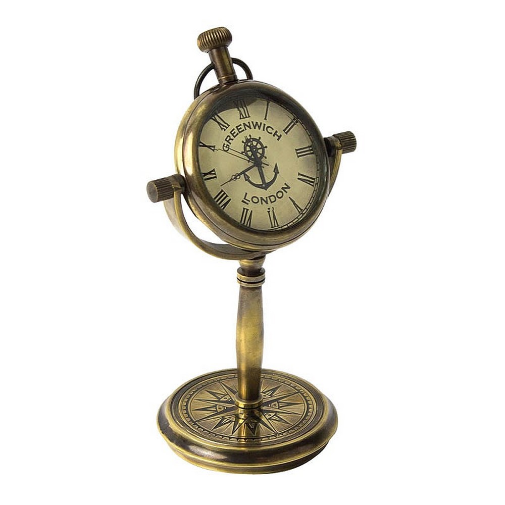 Гринвичские часы Nauticalia 2949 140мм из латуни