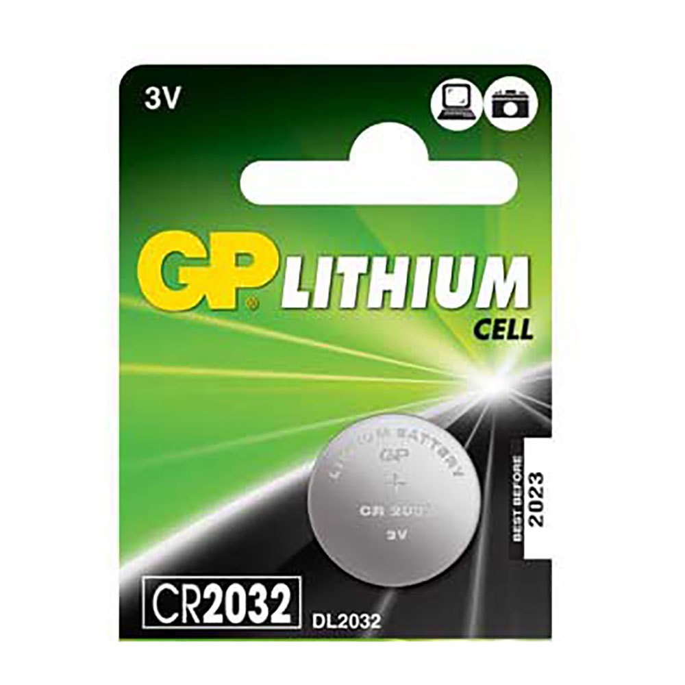 Gp batteries CR2032-B5GP CR2032 Кнопка Батарея 1 Единица Зеленый Green