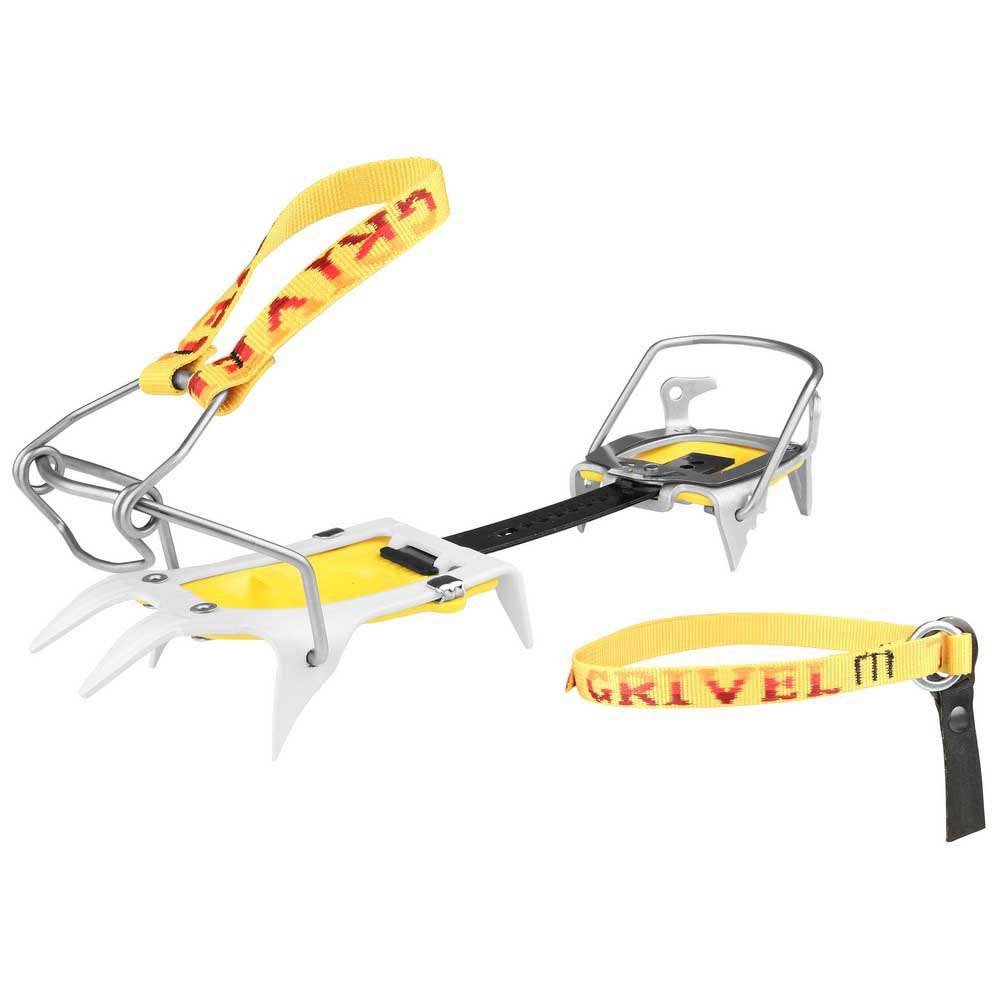 Grivel RASTOU.SM2E.F Ski Tour Ski Matic 2.0 EVO CE Ремни Для Лыжных Кошек Желтый Yellow EU 35-46