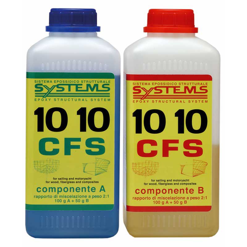 Cecchi 6461115 C-Systems 10 10 CFS A+B 1.5Kg Смола  Multicolour