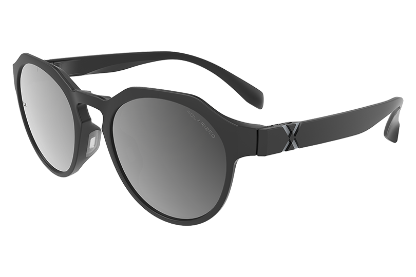 Купить Спортивные очки HILX Feral Matt Solid Black / Black Mirror Polarized Lens, hfr05101-frpbk13 7ft.ru в интернет магазине Семь Футов
