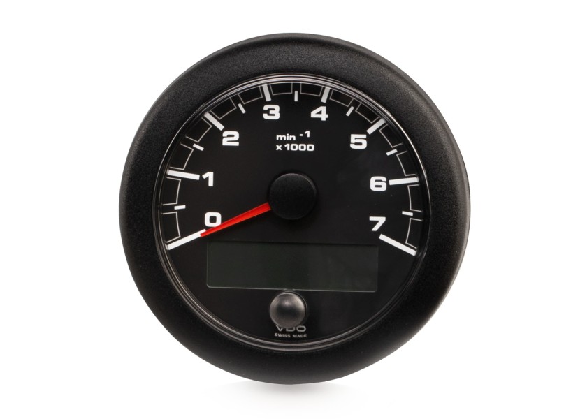 Купить VDO Oceanlink Master Tachometer / 7000 RPM / 85 mm / black 27160-bvs 7ft.ru в интернет магазине Семь Футов