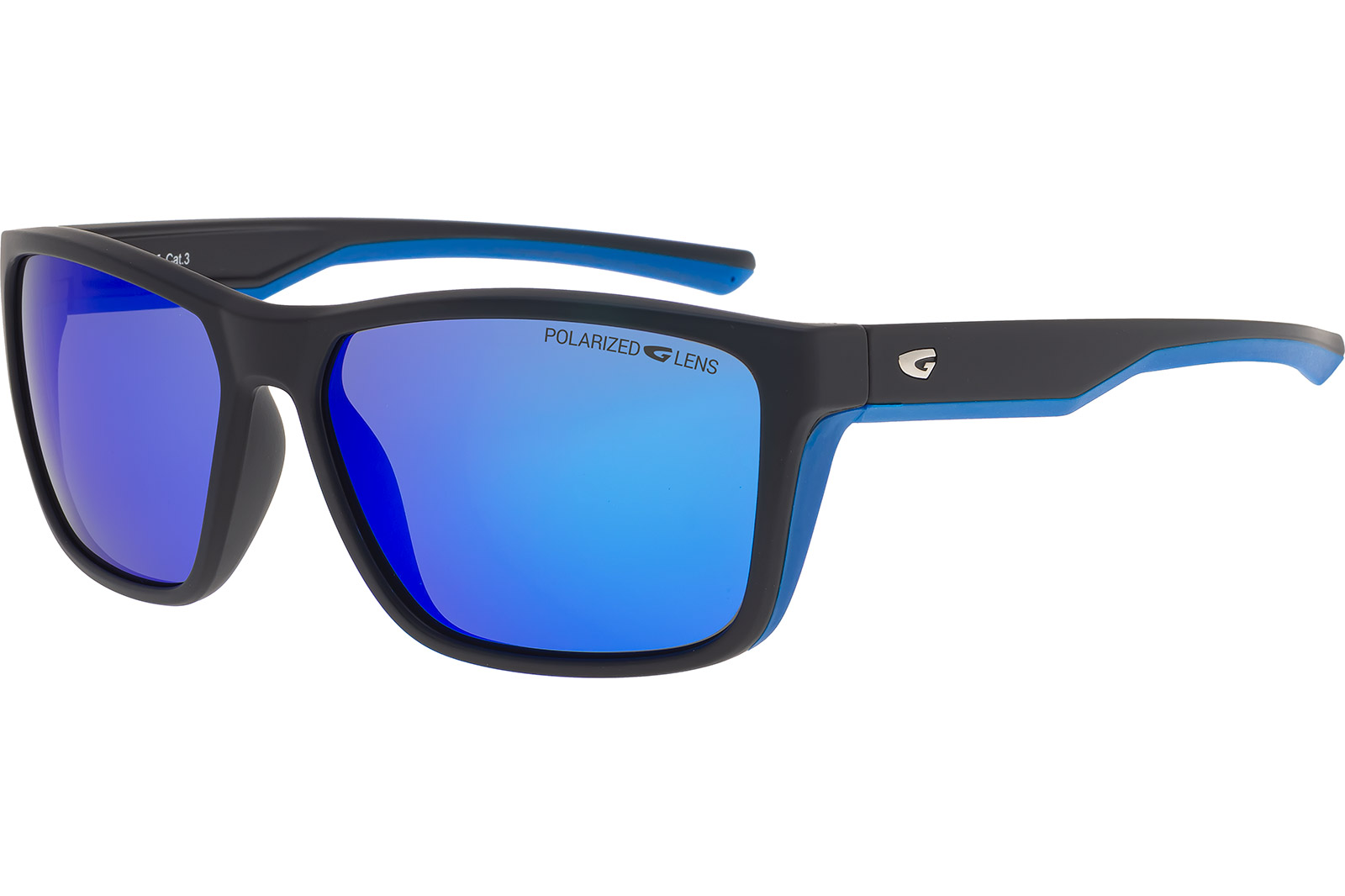 Купить Спортивные очки GOG Levante / Matt Black/Blue / Polarized Reflex Blue, e265-3p 7ft.ru в интернет магазине Семь Футов