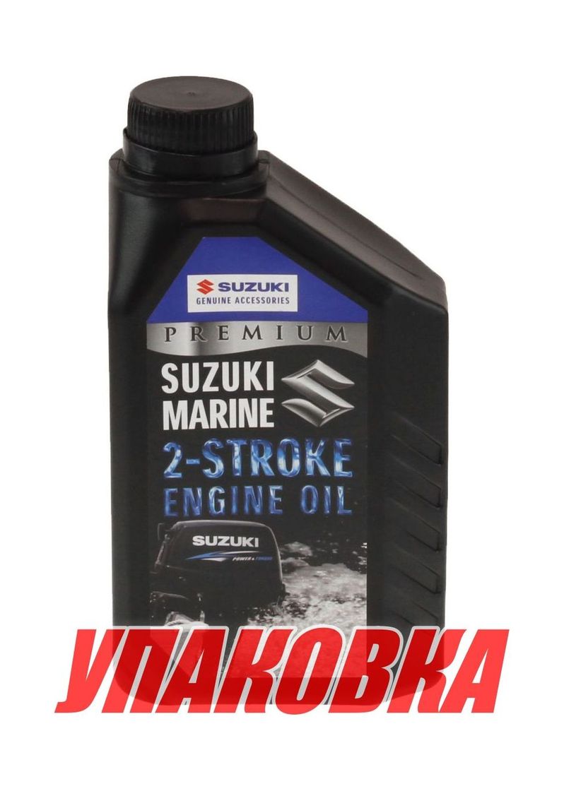 Купить Масло Suzuki Marine Premium 2-х тактное, 1л. Минеральное(упаковка 96 шт.) 9900026120100_pkg_96 7ft.ru в интернет магазине Семь Футов