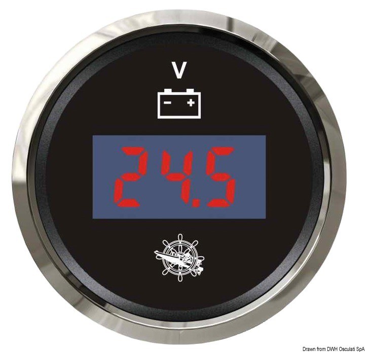 Купить Digital voltmeter 8/32 V black/glossy, 27.321.40 7ft.ru в интернет магазине Семь Футов
