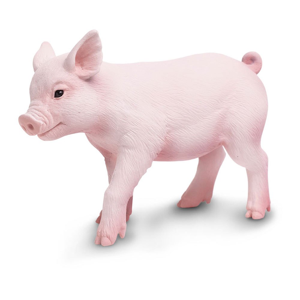 Safari ltd S265429 Piglet With Mouth Open Фигура Розовый Light Pink From 3 Years 