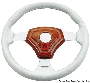 Купить Рулевое колесо из вспененного мягкого белого полиуретана, 45.170.35 7ft.ru в интернет магазине Семь Футов